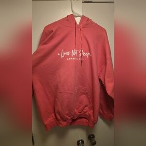 Lions Not Sheep Pink Hoodie XL